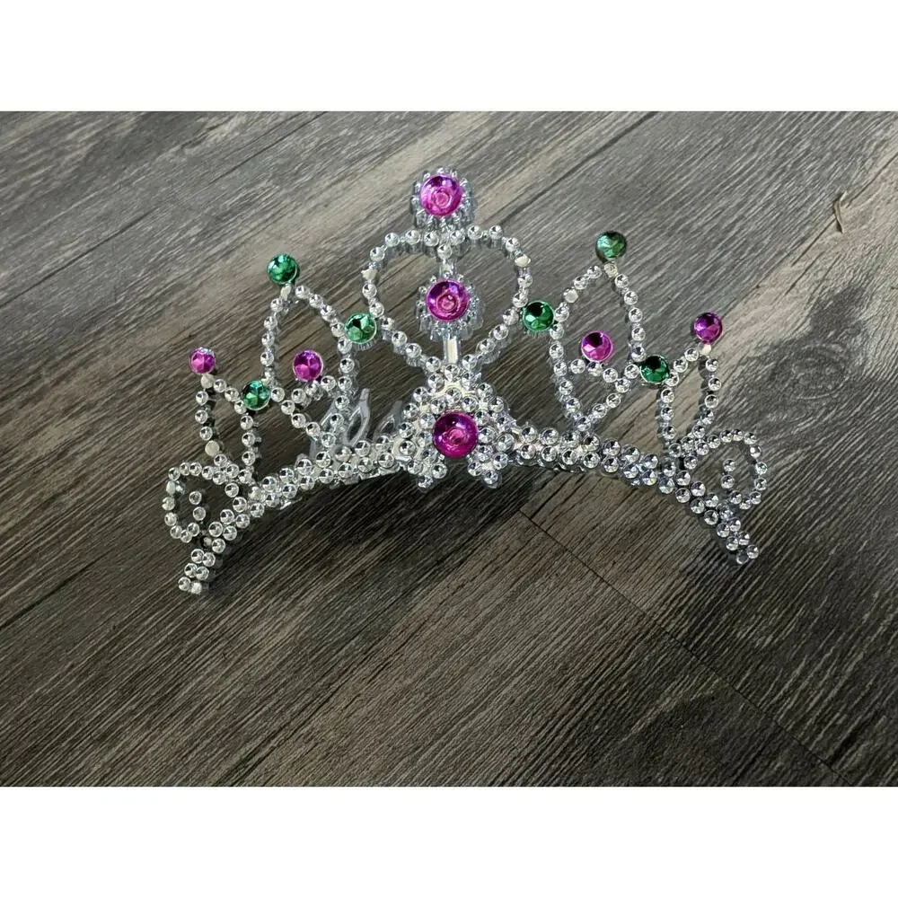 Disney Princess Rapunzel, Cinderella Elena Tiaras With Wands Costume Accessories